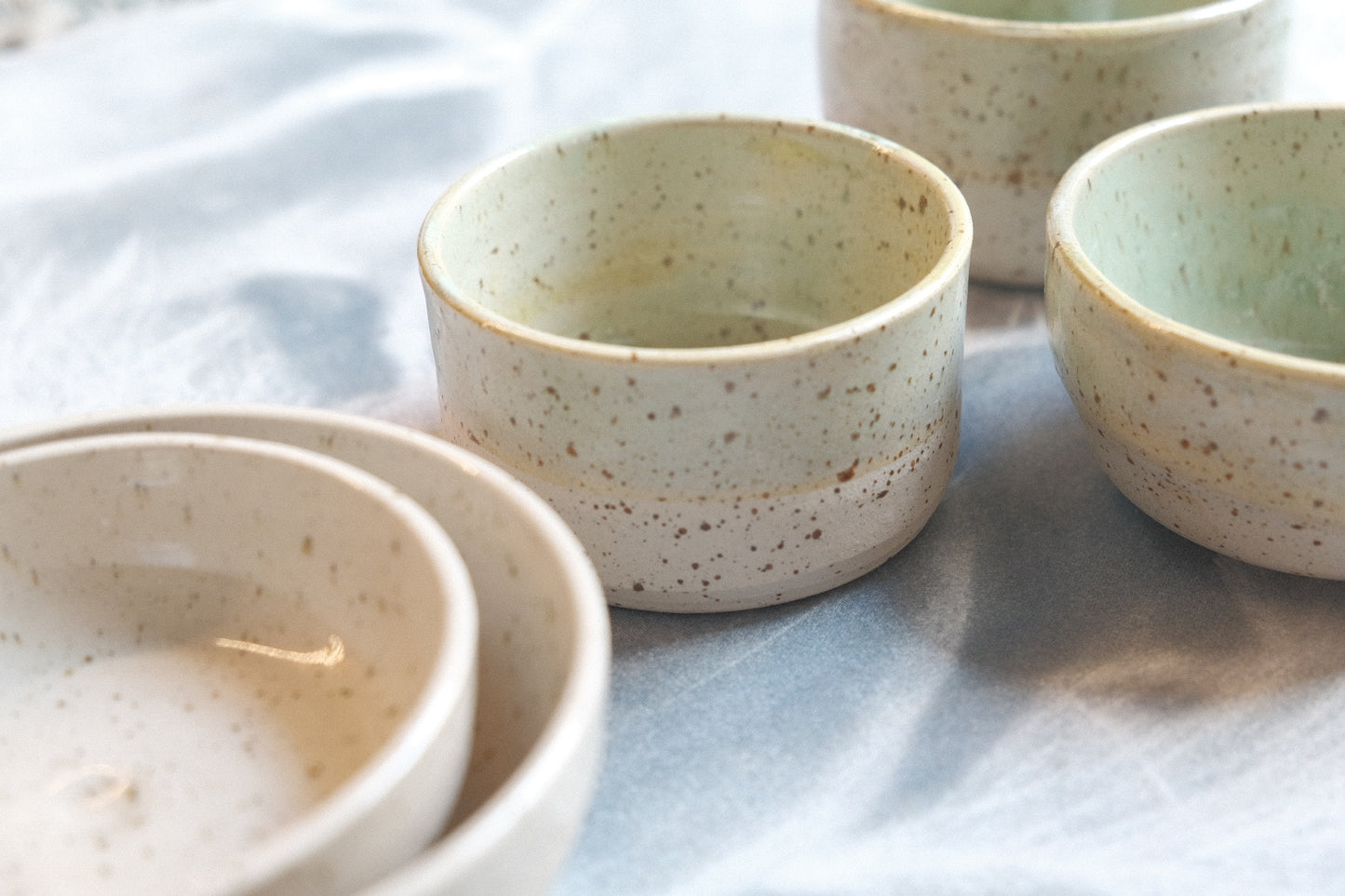 "SISTER" bowl / small cup - green