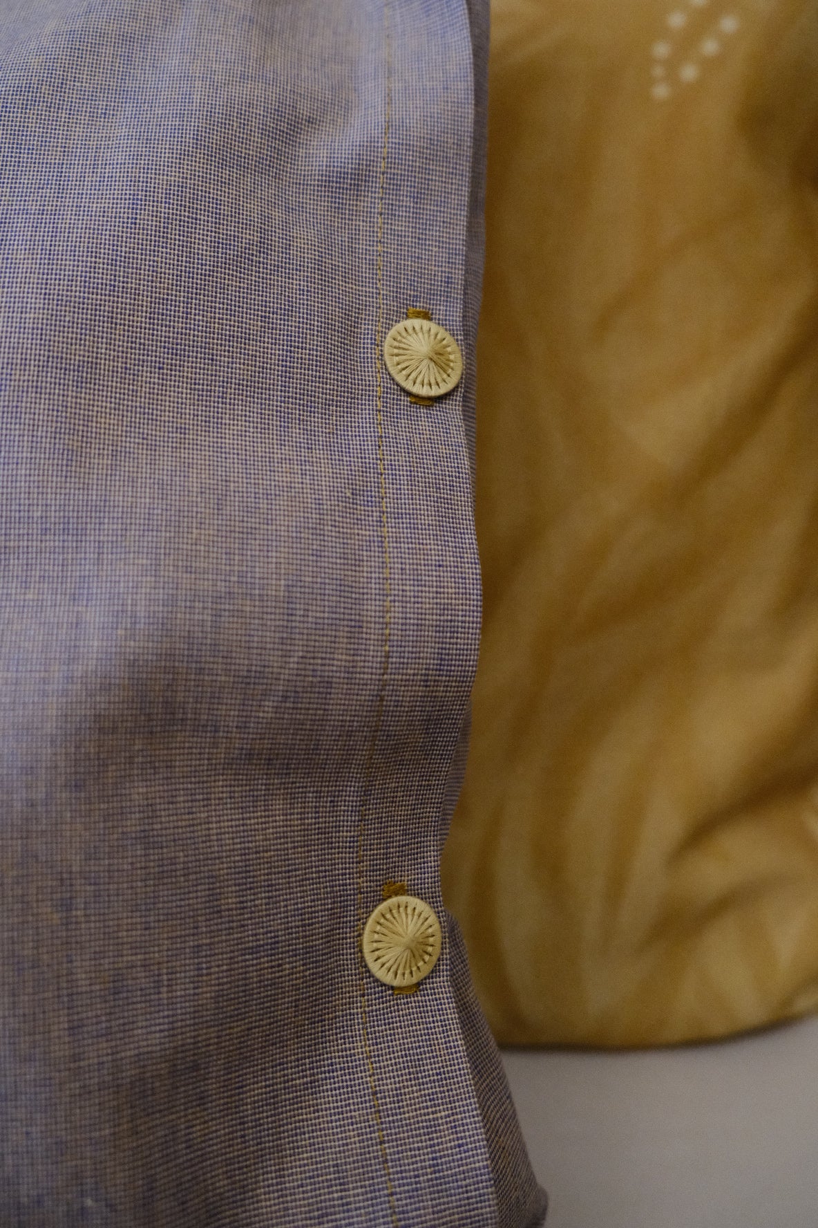 Povlečení SIMPLE - béžovo-modrá